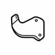 Mercedes-Benz 222-491-28-41 Converter & Pipe Front Bracket Mercedes-Benz 222-491-28-41 Converter & Pipe Front Bracket