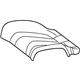 Mercedes-Benz 217-920-20-02-1B55 OUTER COVER, RR SEAT CUSH Mercedes-Benz 217-920-20-02-1B55 OUTER COVER, RR SEAT CUSH