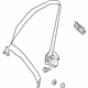 Mercedes-Benz 205-860-43-00-3D53 Lap & Shoulder Belt Mercedes-Benz 205-860-43-00-3D53 Lap & Shoulder Belt