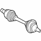 Mercedes-Benz 204-330-52-00-87 Axle Assembly Mercedes-Benz 204-330-52-00-87 Axle Assembly