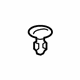 Mercedes-Benz 000-998-14-95 Bumper Cover Fastener Mercedes-Benz 000-998-14-95 Bumper Cover Fastener