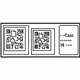 Mercedes-Benz 222-584-31-01 Fuel Label Mercedes-Benz 222-584-31-01 Fuel Label