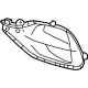 Mercedes-Benz 190-885-60-02 Outer Grille Mercedes-Benz 190-885-60-02 Outer Grille
