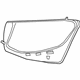 Mercedes-Benz 253-826-01-00 Headlamp Assembly Gasket Mercedes-Benz 253-826-01-00 Headlamp Assembly Gasket