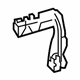 Mercedes-Benz 207-723-01-14 Handle Base Bracket Mercedes-Benz 207-723-01-14 Handle Base Bracket