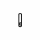Mercedes-Benz 207-766-00-28 Lock Knob Mercedes-Benz 207-766-00-28 Lock Knob