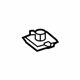 Mercedes-Benz 211-695-00-14 Headliner Rear Bracket Mercedes-Benz 211-695-00-14 Headliner Rear Bracket