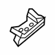 Mercedes-Benz 205-636-27-31 Roof Rail Front Bracket Mercedes-Benz 205-636-27-31 Roof Rail Front Bracket