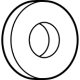 Mercedes-Benz 099-826-01-00 SEAL, LAMP HOUSING