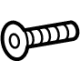 Mercedes-Benz 000-984-31-29 Striker Screw Mercedes-Benz 000-984-31-29 Striker Screw