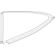Mercedes-Benz 192-670-35-00 SIDE WINDOW PANE Mercedes-Benz 192-670-35-00 SIDE WINDOW PANE