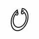 Mercedes-Benz 000472-092000 Wheel Bearing Snap Ring