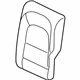 Mercedes-Benz 205-920-22-08-7Q11 OUTER COV., RR SEAT BACKR Mercedes-Benz 205-920-22-08-7Q11 OUTER COV., RR SEAT BACKR