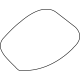 Mercedes-Benz 253-740-64-00 Lift Gate Glass Mercedes-Benz 253-740-64-00 Lift Gate Glass