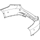 Mercedes-Benz 295-885-05-00-9999 Bumper Cover Mercedes-Benz 295-885-05-00-9999 Bumper Cover