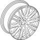 Mercedes-Benz 254-401-48-00-7X23 Wheel, Alloy Mercedes-Benz 254-401-48-00-7X23 Wheel, Alloy