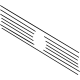 Mercedes-Benz 463-888-00-48 Grille Cover Mercedes-Benz 463-888-00-48 Grille Cover