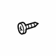 Mercedes-Benz 000000-000479 Center Grille Screw Mercedes-Benz 000000-000479 Center Grille Screw