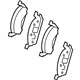 Mercedes-Benz 000-420-62-04 Brake Pads Mercedes-Benz 000-420-62-04 Brake Pads