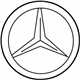 Mercedes-Benz 215-758-00-58 Emblem Mercedes-Benz 215-758-00-58 Emblem