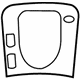 Mercedes-Benz 220-680-47-82-1000 Trim Bezel Mercedes-Benz 220-680-47-82-1000 Trim Bezel