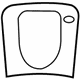 Mercedes-Benz 220-680-04-39-1000 Trim Bezel Mercedes-Benz 220-680-04-39-1000 Trim Bezel