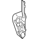 Mercedes-Benz 253-476-00-36 Purge Valve Lower Bracket Mercedes-Benz 253-476-00-36 Purge Valve Lower Bracket