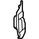 Mercedes-Benz 190-885-37-03 BUMPER HOLDER Mercedes-Benz 190-885-37-03 BUMPER HOLDER