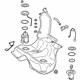 Mercedes-Benz 216-470-39-01 Fuel Tank Mercedes-Benz 216-470-39-01 Fuel Tank