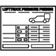 Mercedes-Benz 204-584-20-17 Tire Pressure Label Mercedes-Benz 204-584-20-17 Tire Pressure Label