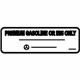 Mercedes-Benz 203-584-28-17 Fuel Label Mercedes-Benz 203-584-28-17 Fuel Label