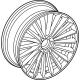 Mercedes-Benz 206-401-19-00-7X23 Wheel Mercedes-Benz 206-401-19-00-7X23 Wheel