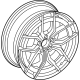 Mercedes-Benz 206-401-67-00-7X23 Wheel Mercedes-Benz 206-401-67-00-7X23 Wheel