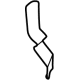 Mercedes-Benz 223-682-21-02 Windshield Pillar Baffle Plate Mercedes-Benz 223-682-21-02 Windshield Pillar Baffle Plate
