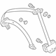 Mercedes-Benz 215-860-17-85-1A23 Lap & Shoulder Belt Mercedes-Benz 215-860-17-85-1A23 Lap & Shoulder Belt