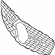 Mercedes-Benz 217-888-00-23 Grille Mercedes-Benz 217-888-00-23 Grille