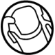 Mercedes-Benz 000-545-75-39 SOCKET COVER Mercedes-Benz 000-545-75-39 SOCKET COVER