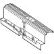 Mercedes-Benz 296-690-00-03-1D03 Sill Cover Mercedes-Benz 296-690-00-03-1D03 Sill Cover