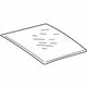 Mercedes-Benz 203-780-01-21 Slide Panel Mercedes-Benz 203-780-01-21 Slide Panel