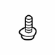 Mercedes-Benz 203-990-02-03 Windshield Trim Screw Mercedes-Benz 203-990-02-03 Windshield Trim Screw