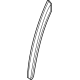 Mercedes-Benz 294-698-52-00 TRIM, WHEEL ARCH