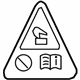 Mercedes-Benz 222-584-08-07 Label Mercedes-Benz 222-584-08-07 Label