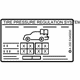 Mercedes-Benz 217-584-09-00 INFO LABEL, TIRE PRESSURE Mercedes-Benz 217-584-09-00 INFO LABEL, TIRE PRESSURE