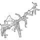 Mercedes-Benz 236-680-83-00 CROSSMEMBER Mercedes-Benz 236-680-83-00 CROSSMEMBER