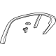 Mercedes-Benz 253-737-03-00-9051 Window Trim Mercedes-Benz 253-737-03-00-9051 Window Trim