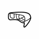 Mercedes-Benz 202-827-00-63 Speaker Insert Mercedes-Benz 202-827-00-63 Speaker Insert