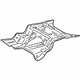 Mercedes-Benz 220-610-10-61 Floor Pan Assembly Mercedes-Benz 220-610-10-61 Floor Pan Assembly