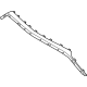 Mercedes-Benz 290-885-83-02 Upper Molding Mercedes-Benz 290-885-83-02 Upper Molding