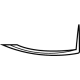 Mercedes-Benz 290-885-03-03 Spoiler End Mercedes-Benz 290-885-03-03 Spoiler End