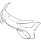 Mercedes-Benz 290-885-60-02-9999 Bumper Cover Mercedes-Benz 290-885-60-02-9999 Bumper Cover
